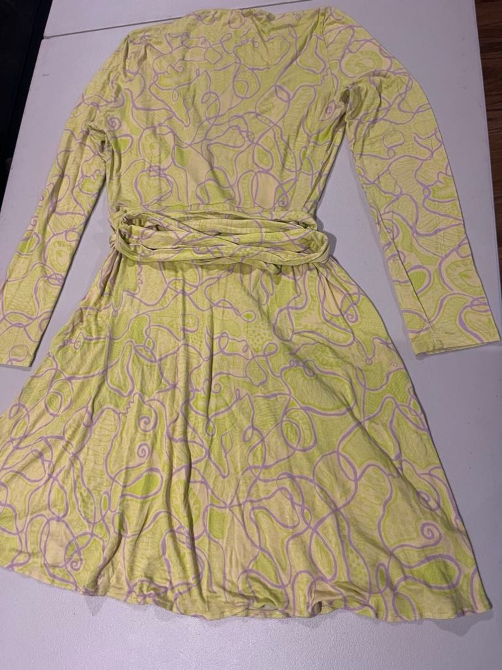 Rhode Neon Colors Long Robe Size Medium - Picture 2 of 10